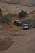 1991 Ford Bronco - A 1991 Ford Bronco navigates a rocky off-road trail in Moab, Utah, followed by a Jeep.