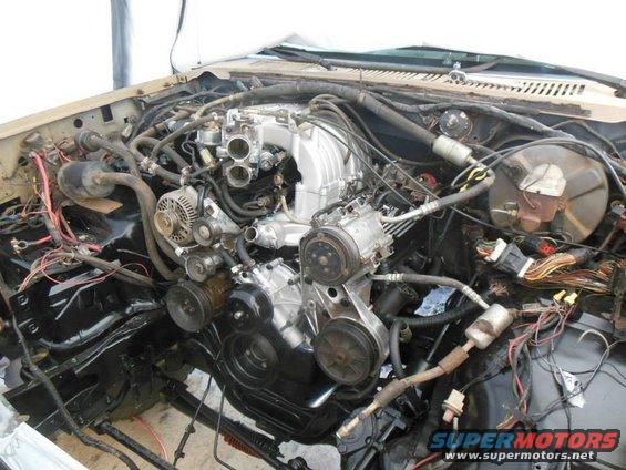 new engine in, time for final assembly. 