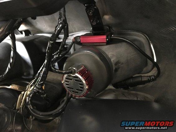1998 ZX9R OPT7 LED High Beam Install