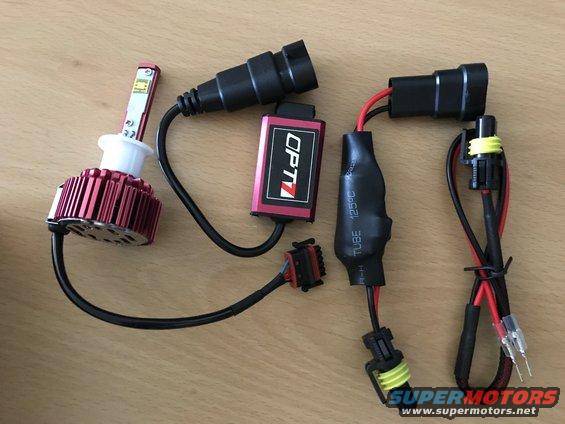1998 ZX9R OPT7 LED High Beam Install
