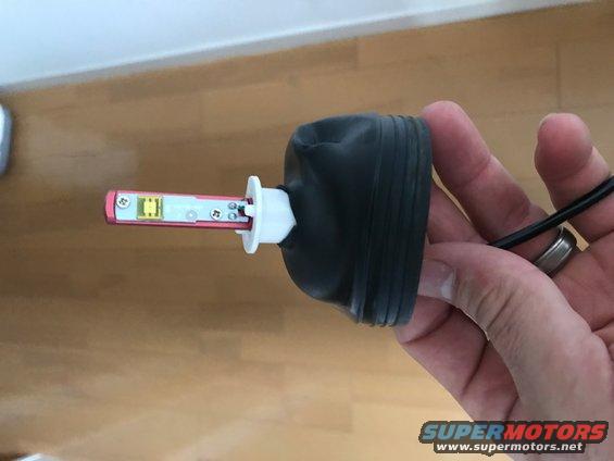 1998 ZX9R OPT7 LED High Beam Install