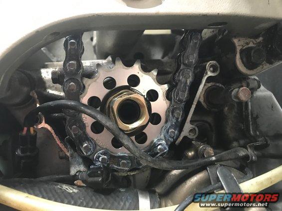 1998 ZX9R Vortex 525 Chain and Sprocket Install