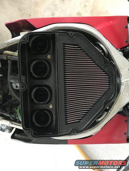 1998 ZX9R inner air box with filter