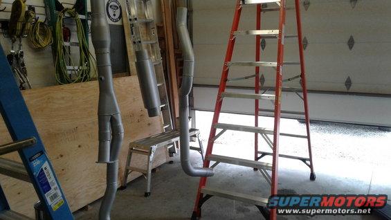 Final coat of VHT aluminum paint