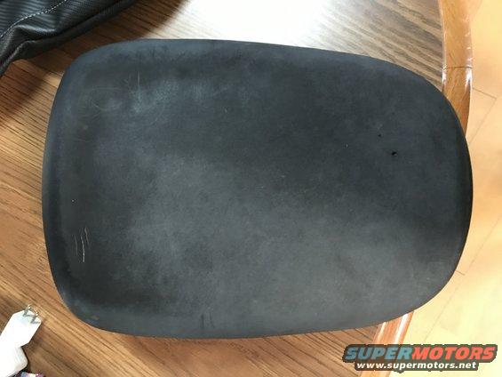 1998 ZX9R rear seat before reupholster