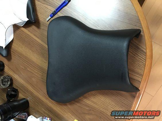 1998 ZX9R  front seat before reupholster