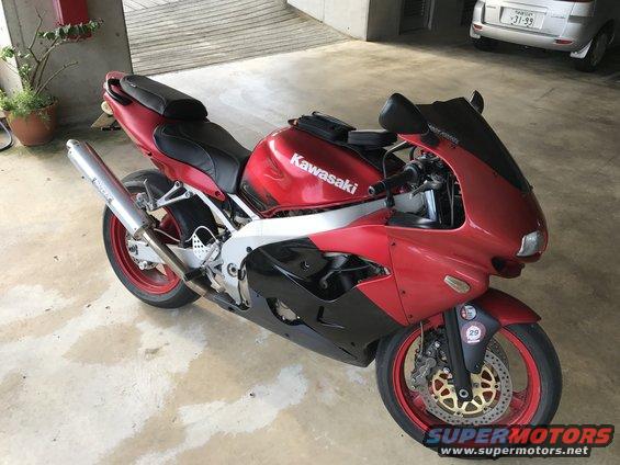1998 ZX9R HTMOTO seat covers installed