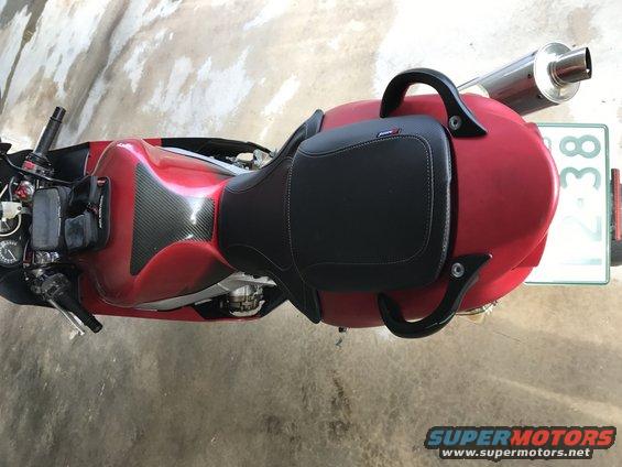 1998 ZX9R HTMOTO seat covers installed