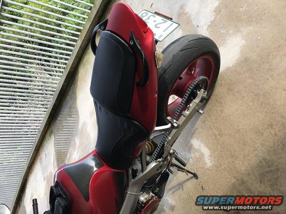 1998 ZX9R HTMOTO seat covers installed