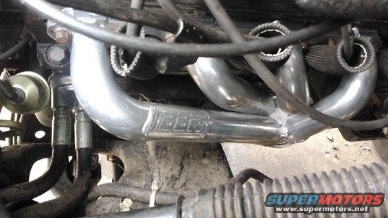 BBK shorty ceramic truck headers for 351w
they are 1-5/ 8inch diameter primary with 2.5 inch outlet. pretty good headers so far, i used Remflex gaskets