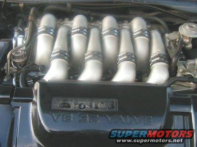 V8 32 Valve engine intake manifold