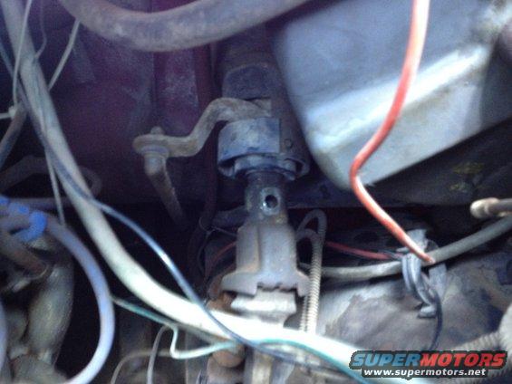 1984 Ford Bronco steering column linkage