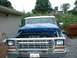 1978 Ford F-250 - Front view of a 1978 Ford F-250 pickup truck with its hood open, showing the engine bay.