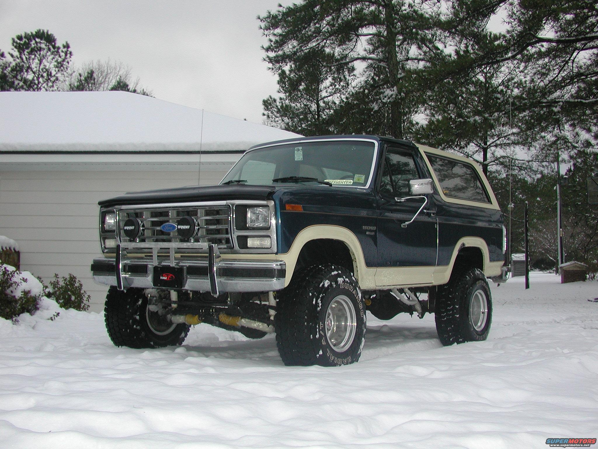 1985 Ford Bronco “tank”