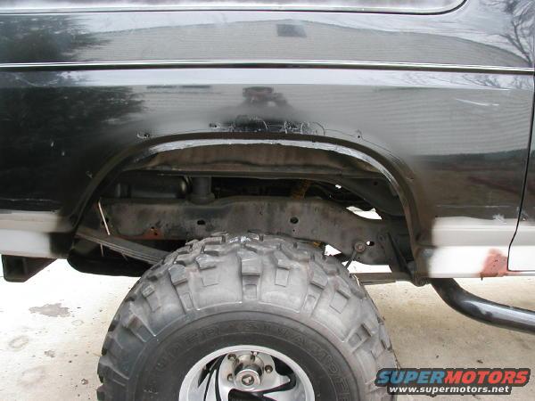 little sanding, rust prevention and painting