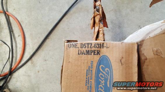 Ford damper part number D5TZ-6316-L in original box