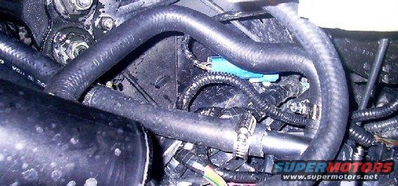 m4371-hoseonpump.jpg Pre-formed hose installed.