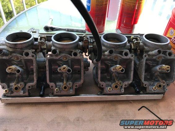 1998 ZX9R carb rebuild