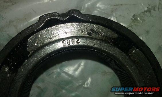 Metal part with stamped numbers '2885' and '9882' visible