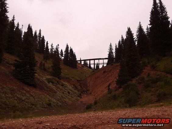 20170809_175444.jpg Riflesight Notch tressle. A tunnel once came out where the two grades create a V