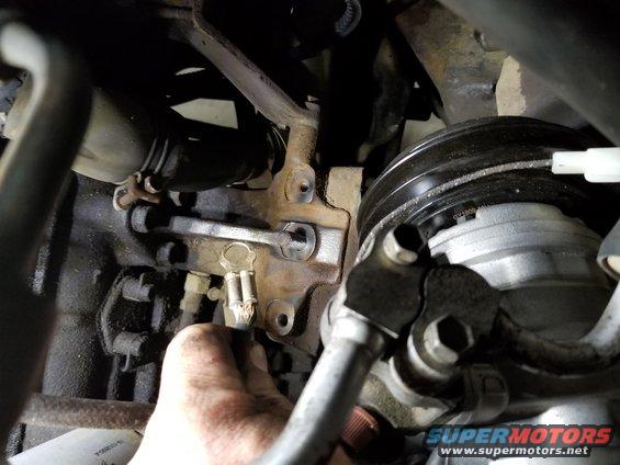 Since I was cleaning up the others, I pulled the compressor & cleaned the main battery ground terminal to the engine mount.  Turns out it was already clean & tight, but now it's cleaner & tighter.