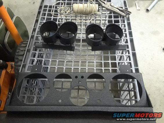 All gauge pods done, and painted.
