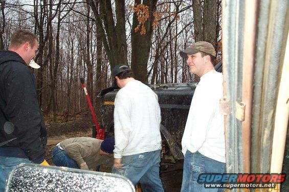 casparis314-025.jpg Cheap entertainment.  I swear I did do some of the work.  Shaun is just the brawns behind the brains