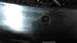 1996 Ford Bronco - Chrome bumper section with a hole, likely for a mounting bolt or bracket.