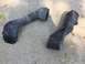 1996 Ford Bronco - stock 5.0 / 5.8 intake tube next to 4.9 / 7.5 intake tube
