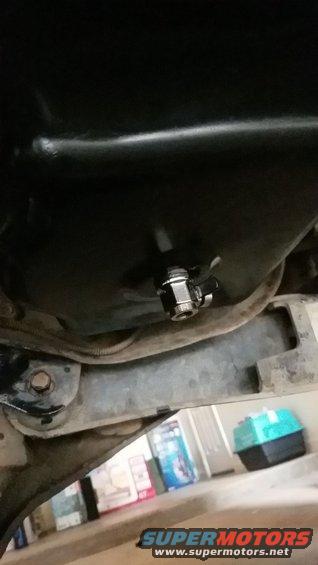EZ drain valve installed. No more pulling the plug and getting covered in hot oil. 

Will come in handy for UOA's