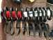 1986 Ford Bronco - A comparison of new and old suspension components, showing rust and wear on the older parts.