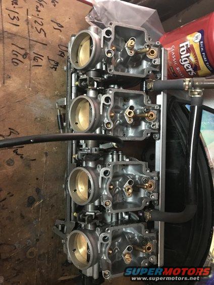 1998 ZX9R carb rebuild and flo-commander install
