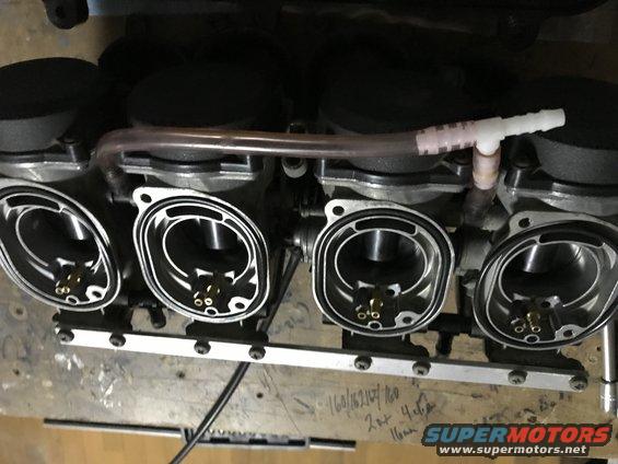 1998 ZX9R carb rebuild and flo-commander install