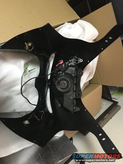 1998 ZX9R OPT-7 LED light install