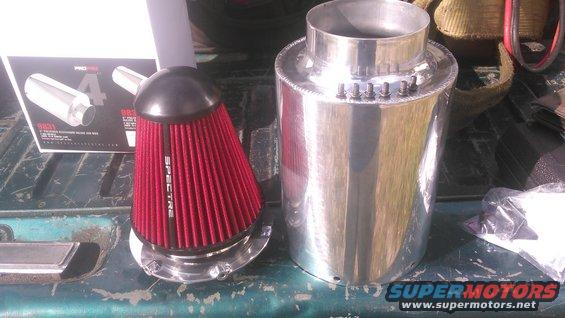 the filter housing appart