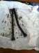 1987 Ford Bronco II - Bent pushrods are visible on a paper towel, indicating potential engine damage.