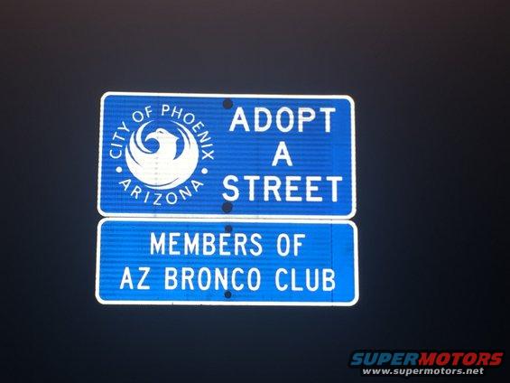 Adopt a street
