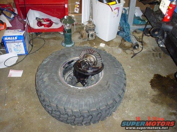 new 456's and locker in 9" diff