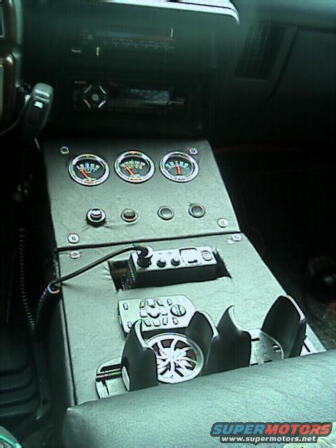 finished console