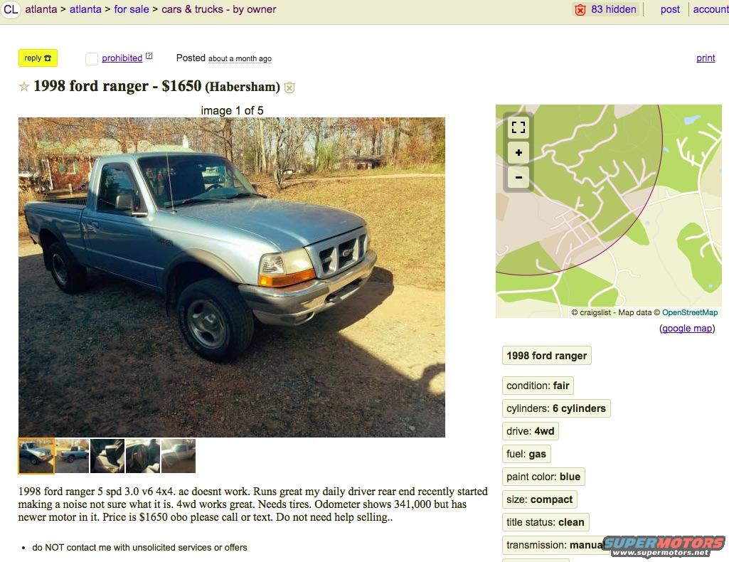 1998 Ford Ranger