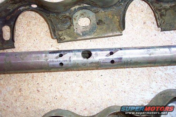 shaft1.jpg This shaft came out of the '73 360 and is going into the 390.  Notice the oil holes and compare to the next picture.