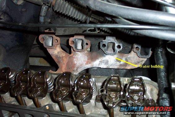 water_man1.jpg I guess this should have given away that there was some coolant coming out of #6.  It was caked all around the exhaust port when I pulled the manifold.