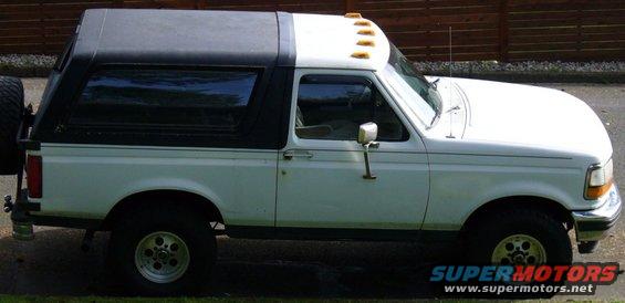 F350 cab lights mockup.