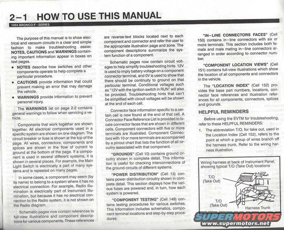 94-bronco-evtm--pg.-21.jpg How to use this manual - 1