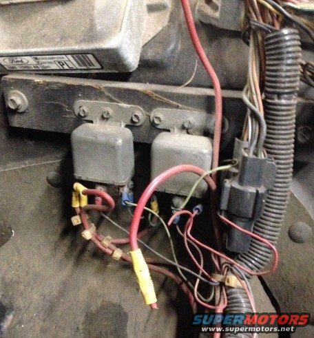 relays for lights/radio/siren