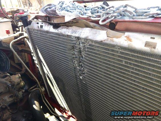 Never liked that radiator anyway.