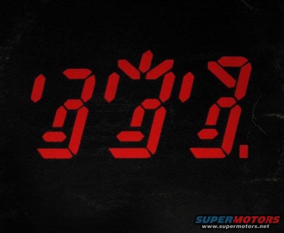 Red digital display showing 333 on black background. Supermotors.net logo at bottom right