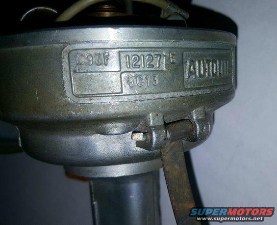 Automotive part with numbers 9Zf 12127 E 9C13