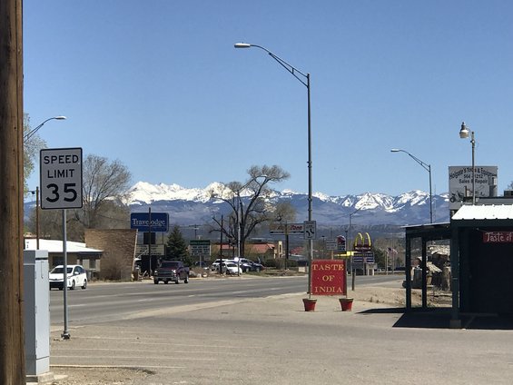 The view from the town of Cortez,
I really liked what I saw of it.