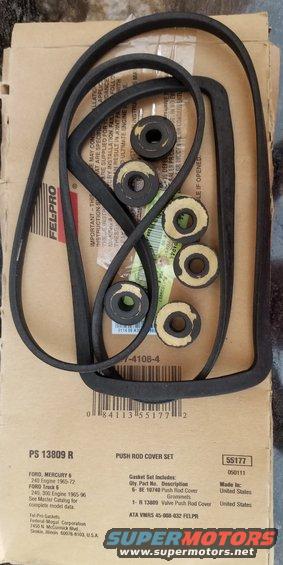20180502_sidegskt6.jpg None of my local parts stores had the side cover gasket, and most of them couldn't even look it up to order it.  This [url=https://www.amazon.com/dp/B000CNJ254]PS13809R[/url] (R for rubber; the cork version ends with C) was ~$20 from eBay, and took almost a week to arrive.